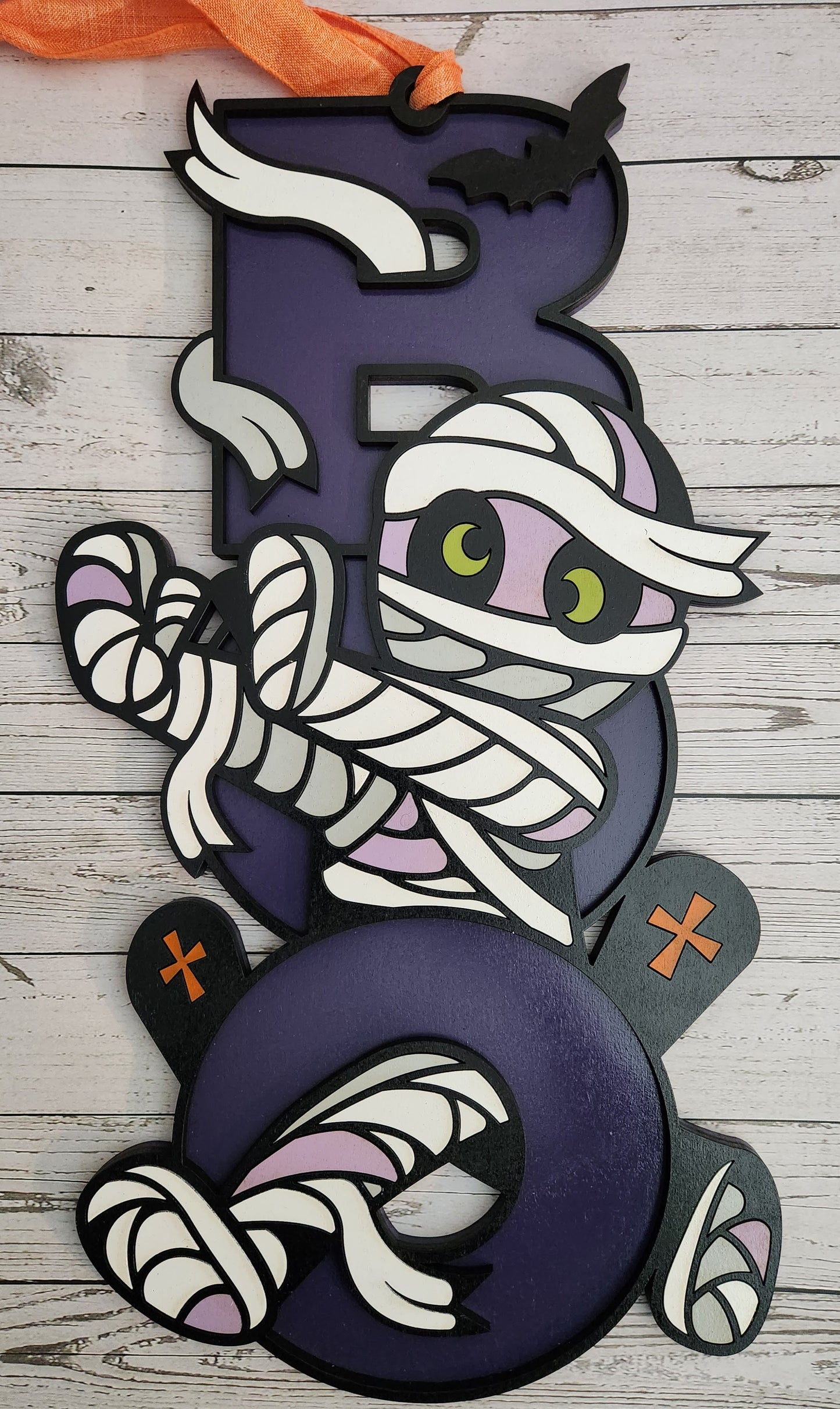Halloween Mummy Door Hanger | Erin' Spirational Crafts