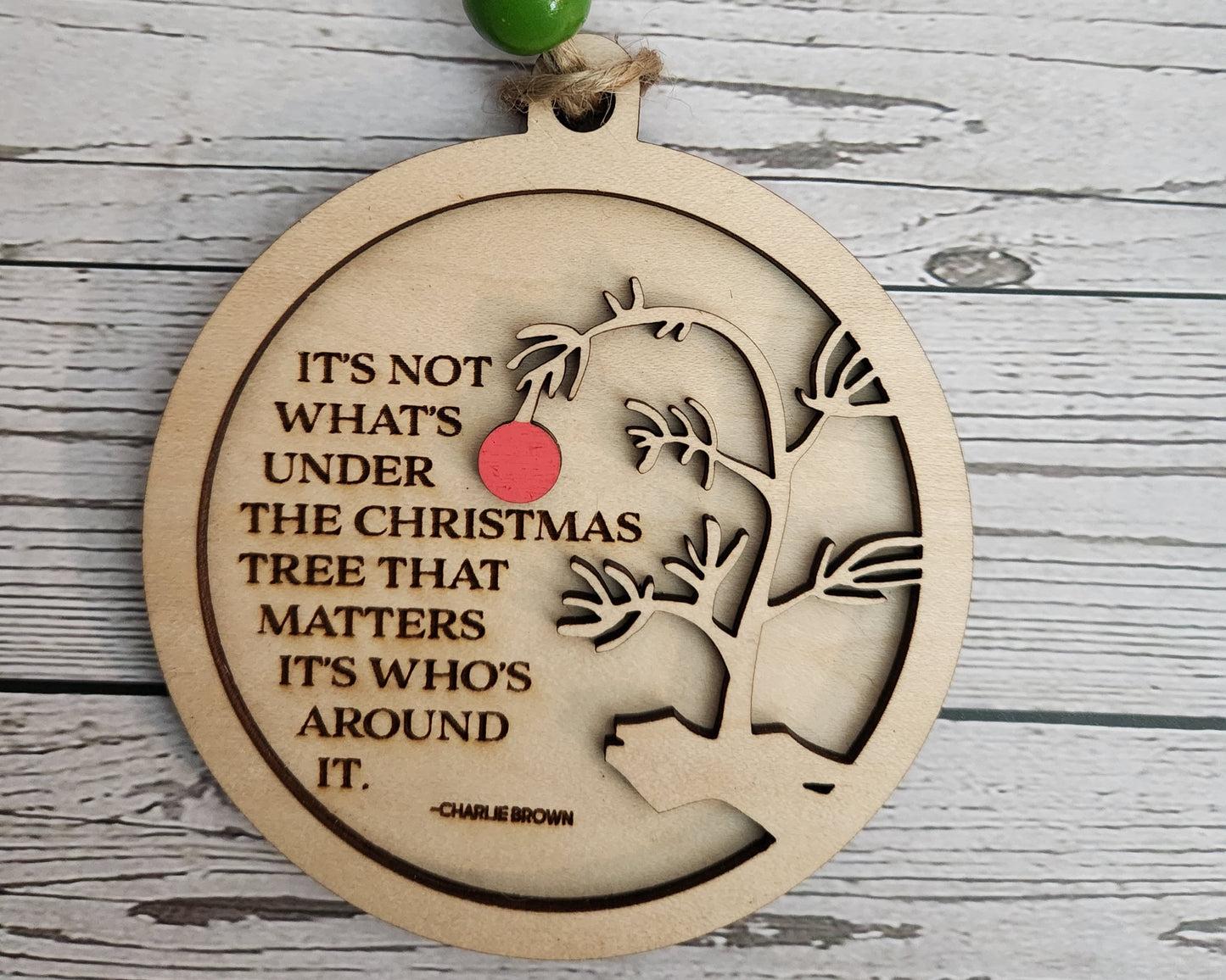 It's Not What's Under The Christmas Tree | Erin 'Spirational Crafts