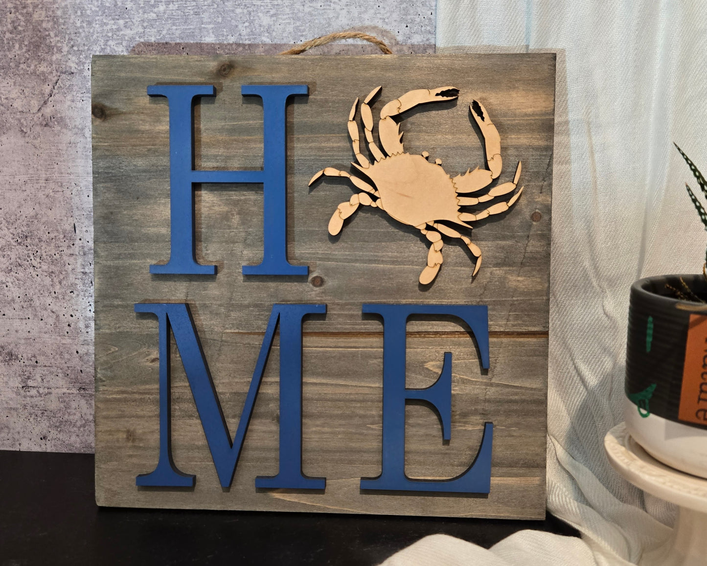 Crab HOME Decor | Erin 'Spirational Crafts