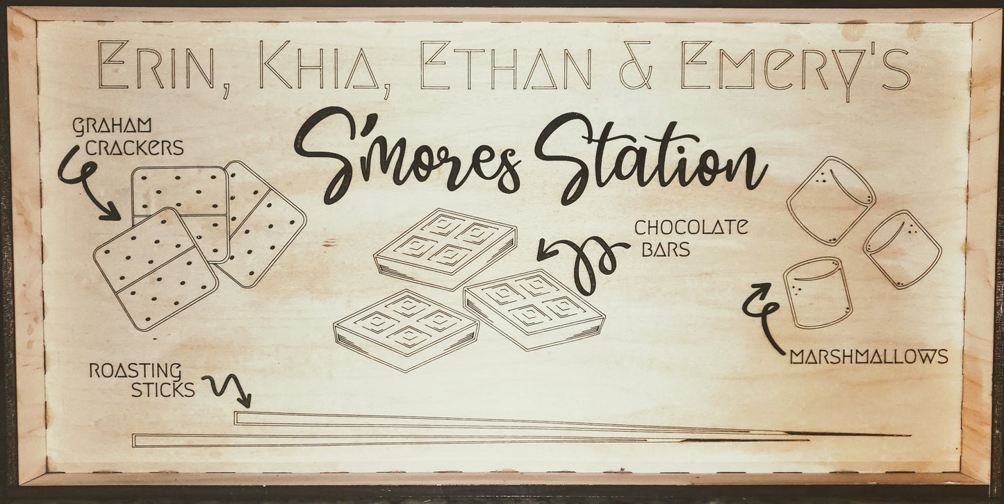 S'mores Station | Erin' Spirational Crafts