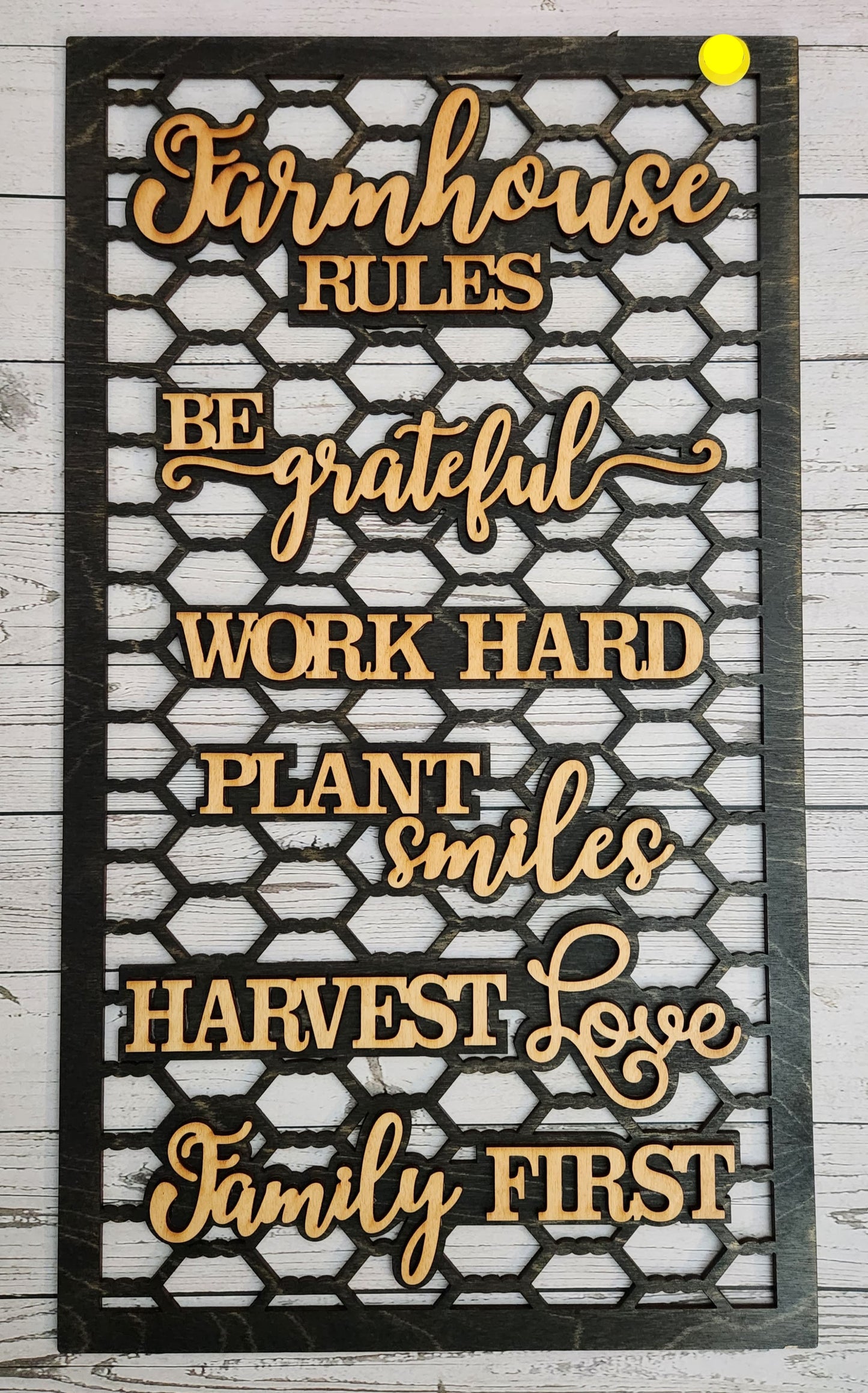 Farmhouse Rules | Erin 'Spirational Crafts