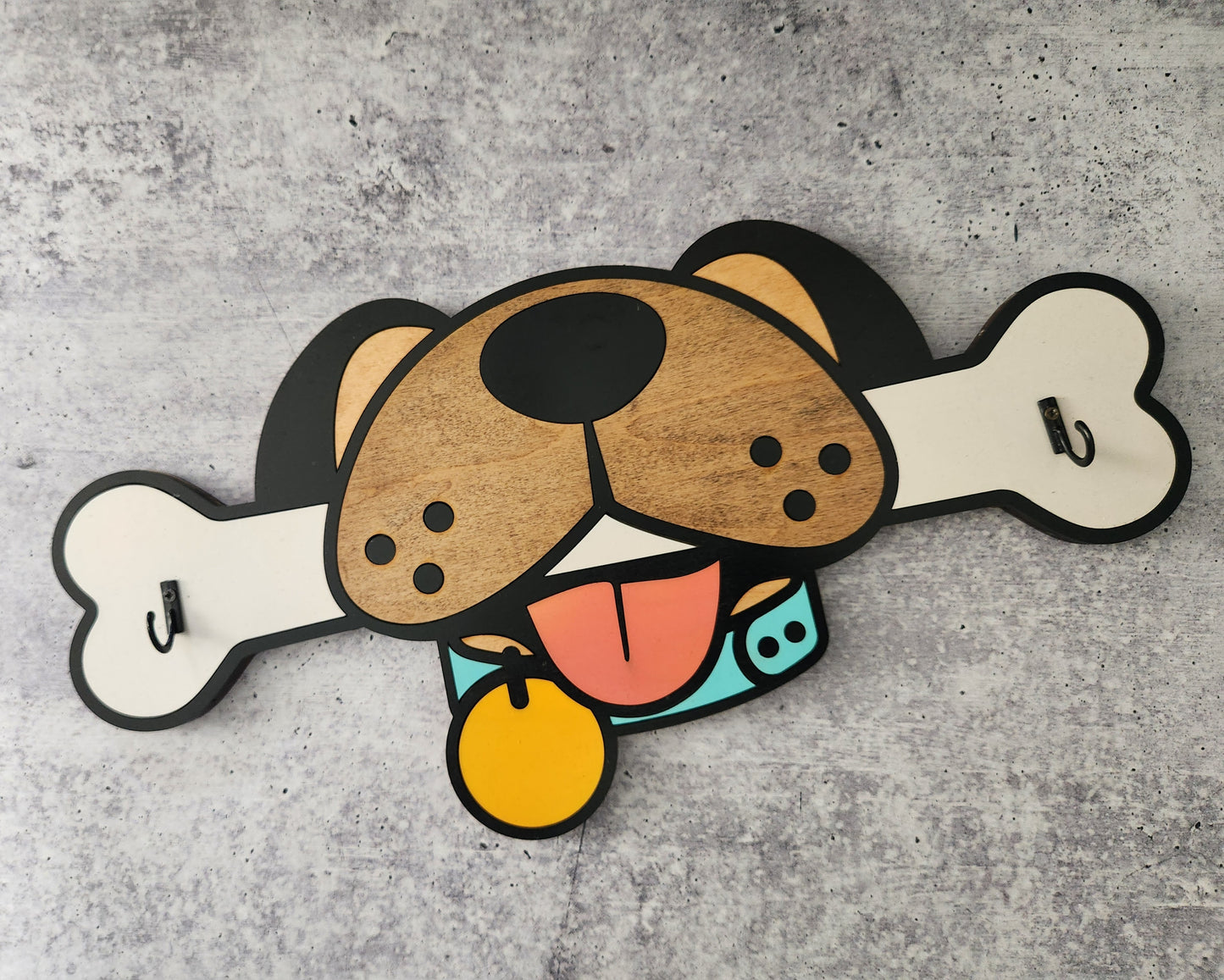 Dog Leash Hanger | Erin 'Spirational Crafts