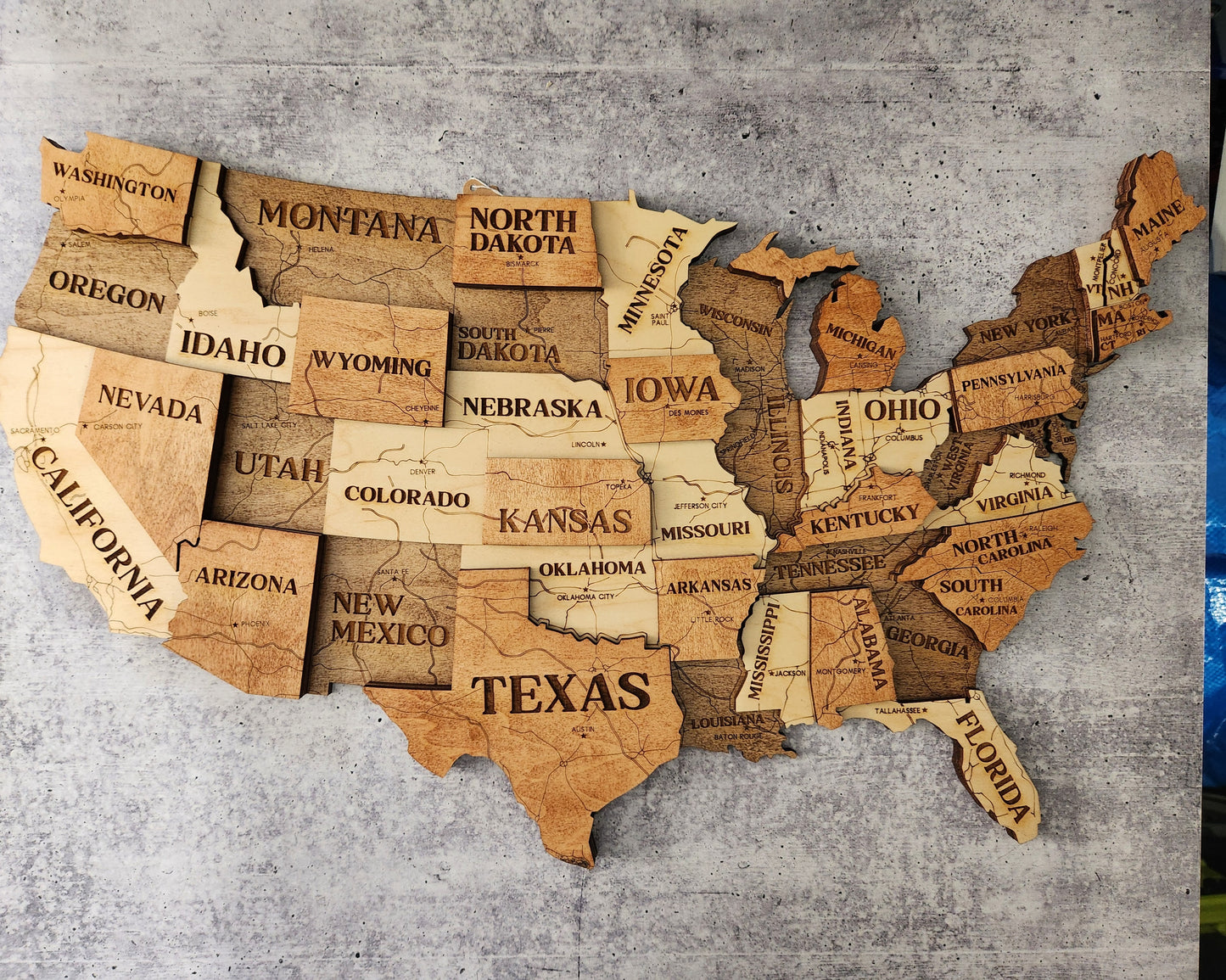 United States of America Decor | Erin 'Spirational Crafts