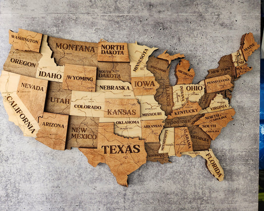 United States of America Decor | Erin 'Spirational Crafts