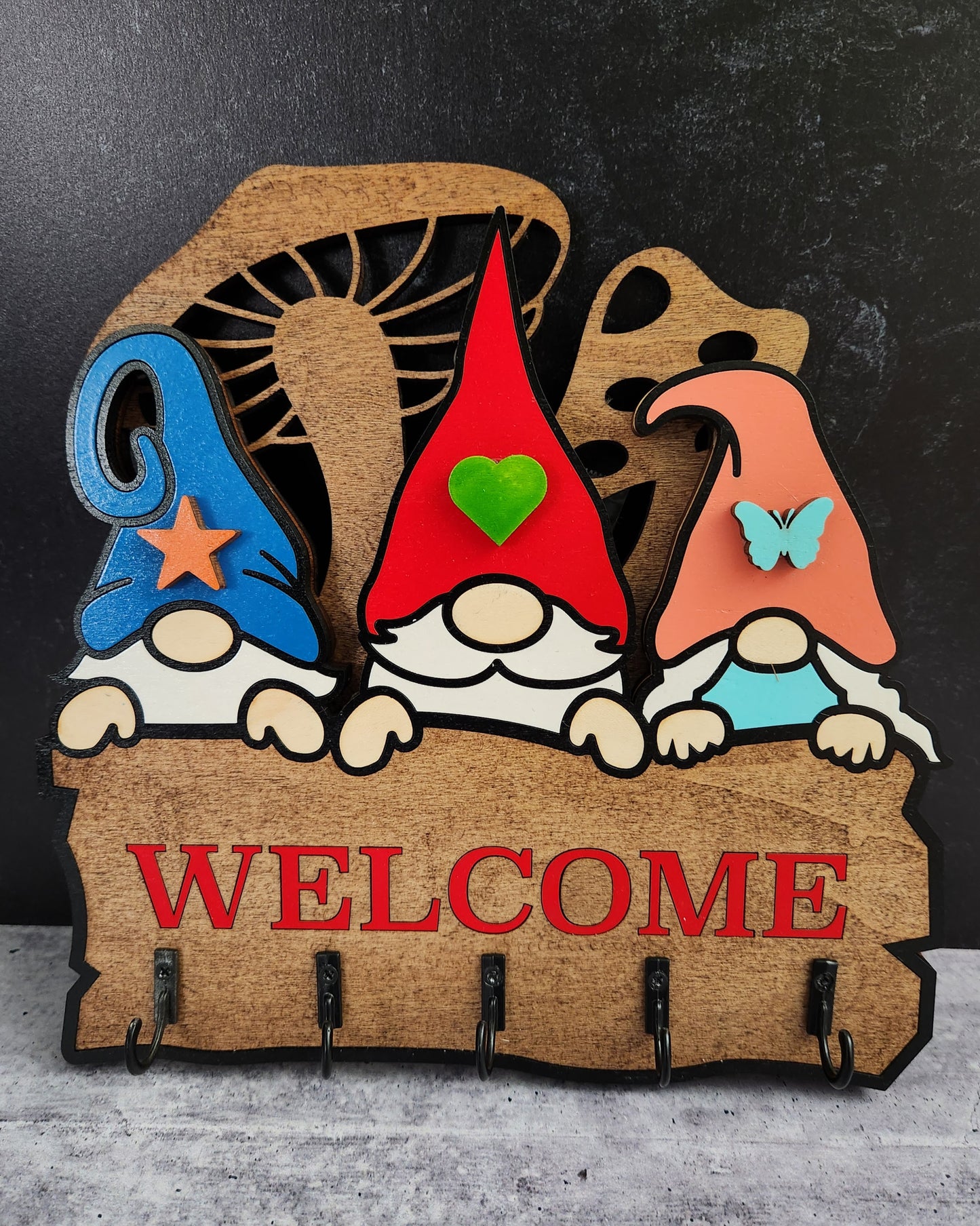 Gnome Key Holder | Erin 'Spirational Crafts