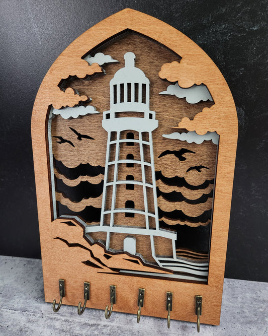 Lighthouse Key Holder | Erin 'Spirational Crafts