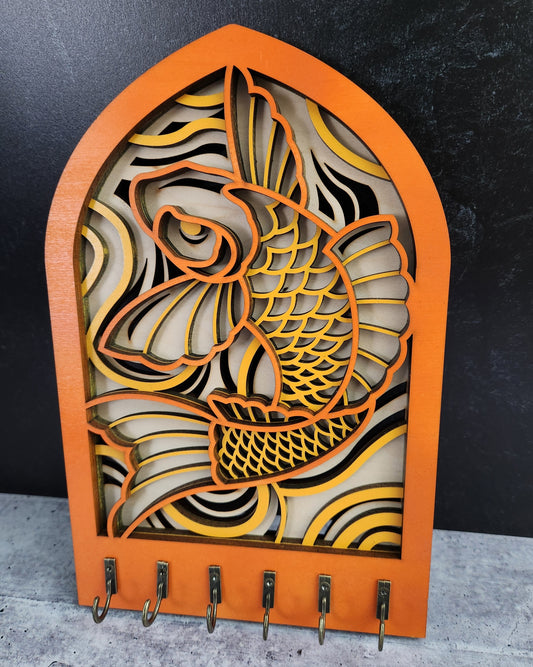 Koi Fish Key Holder | Erin 'Spirational Crafts