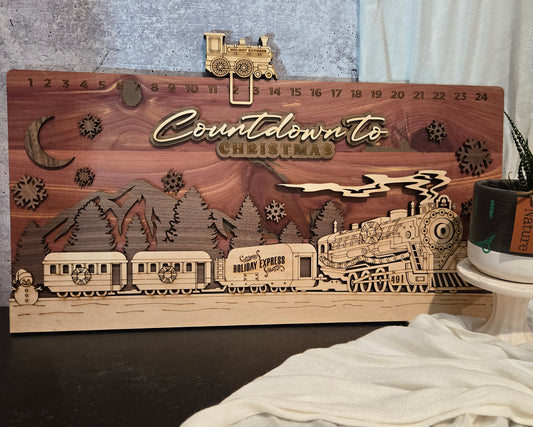 Christmas Countdown Decor | Erin 'Spirational Crafts