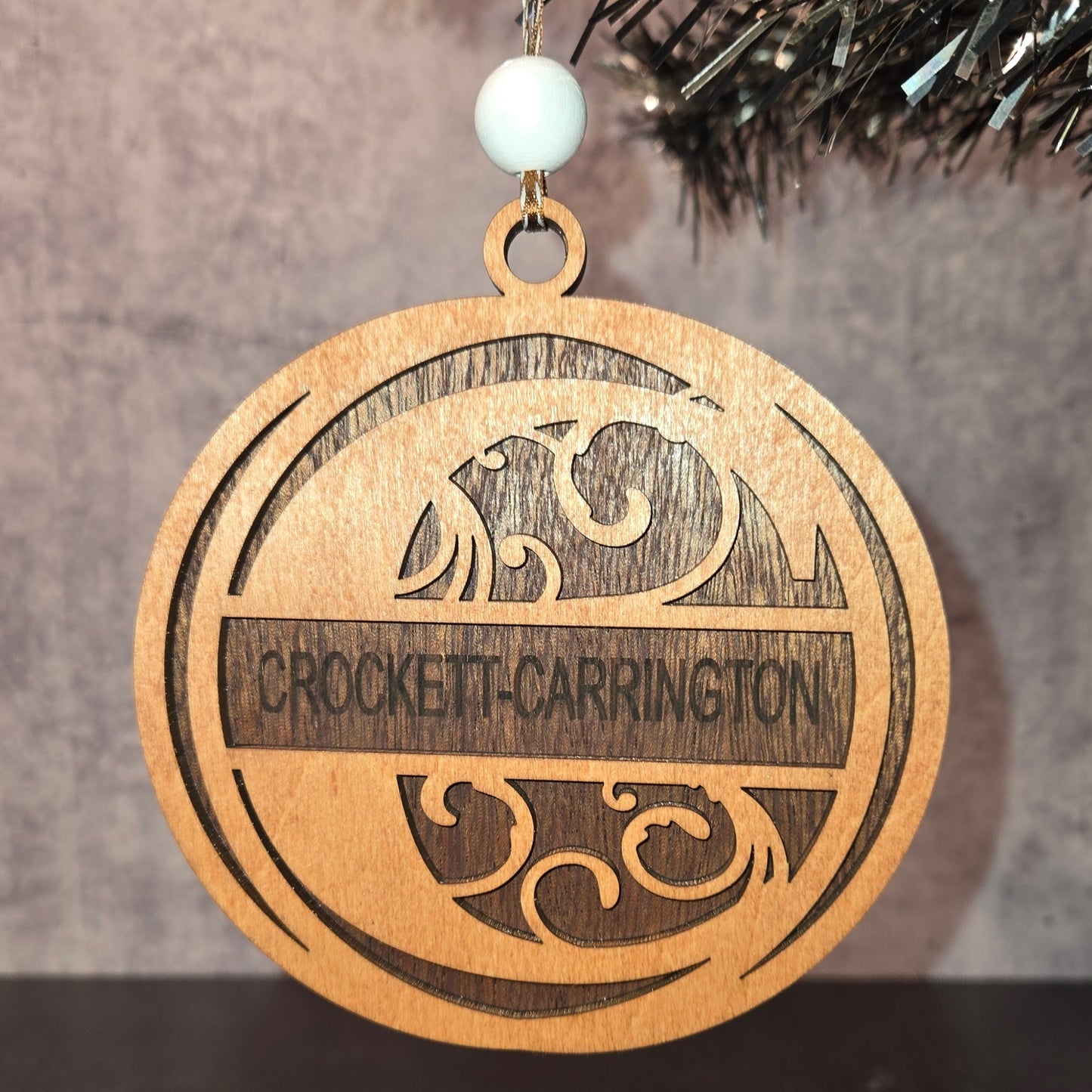 Monogram Ornaments