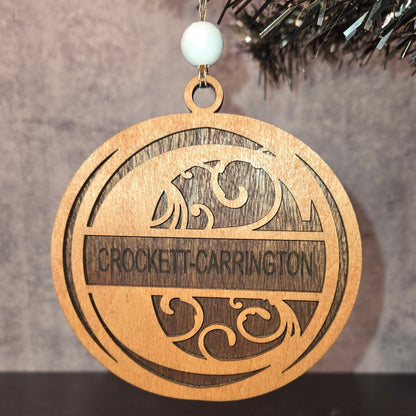 Monogram Ornaments