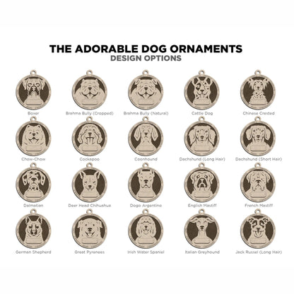 Adorable Dog Ornaments