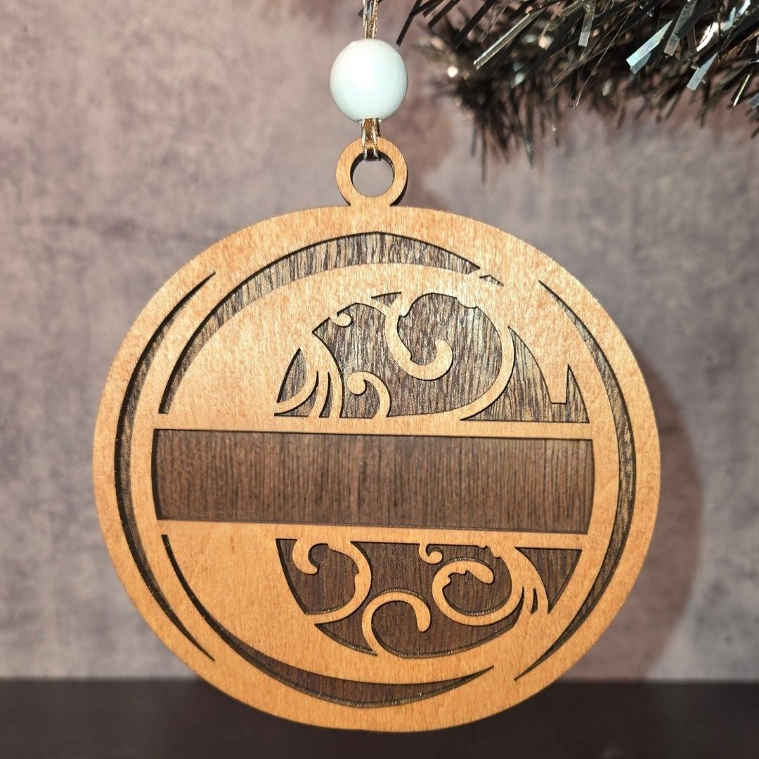 Monogram Ornaments