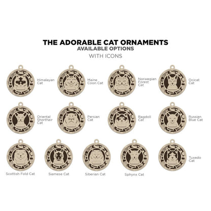 Adorable Cat Ornaments