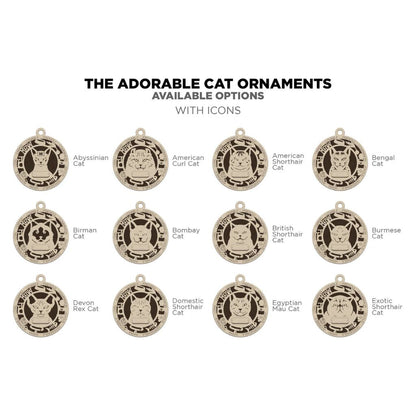 Adorable Cat Ornaments