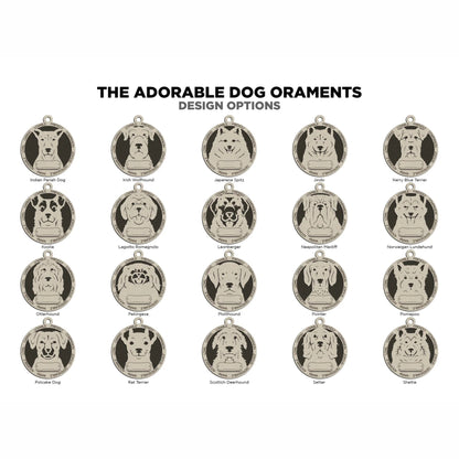 Adorable Dog Ornaments