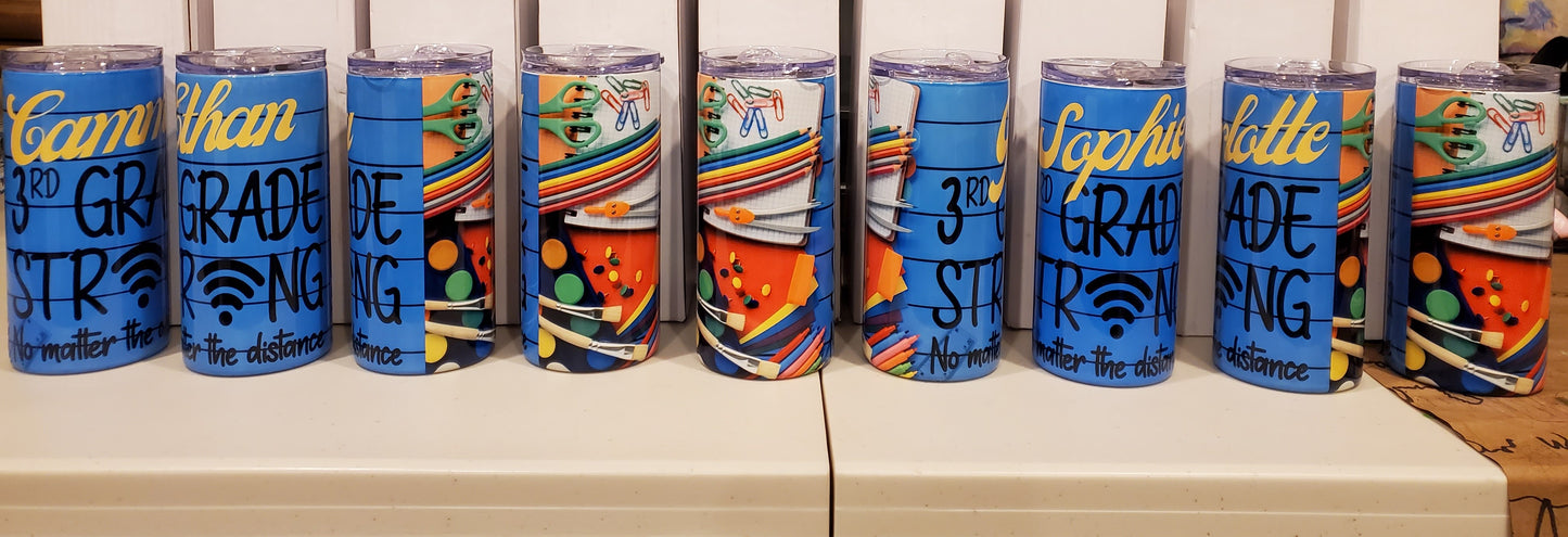 Customized Skinny Tumblers | Erin 'Spirational Crafts