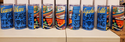 Customized Skinny Tumblers | Erin 'Spirational Crafts