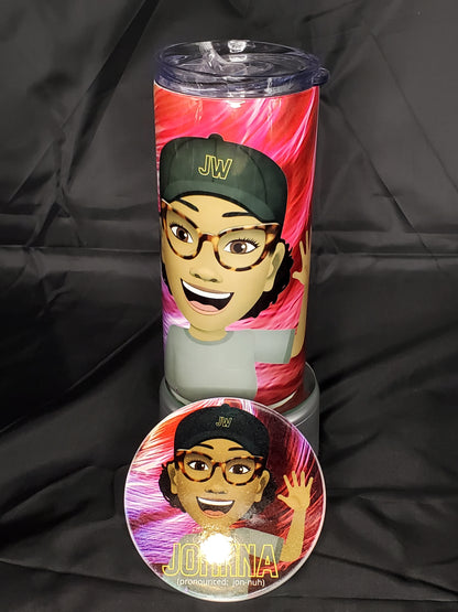 Customized Skinny Tumblers | Erin 'Spirational Crafts