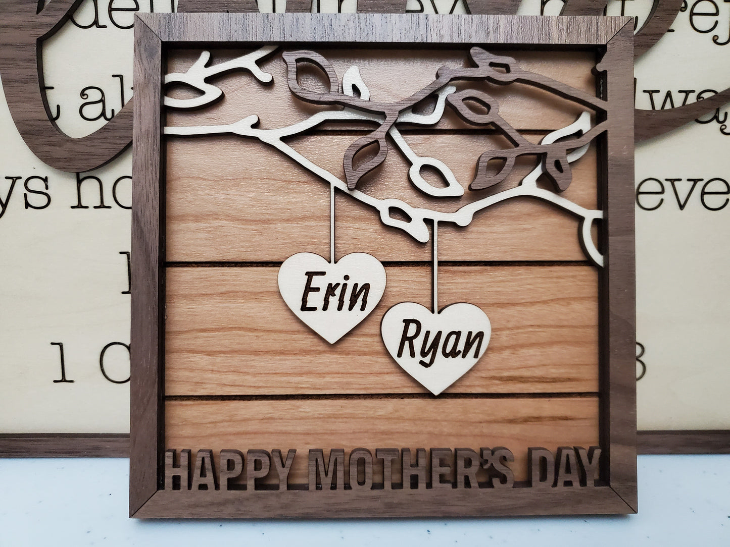 Customized Family Tree Sign | Erin' Spirational Crafts