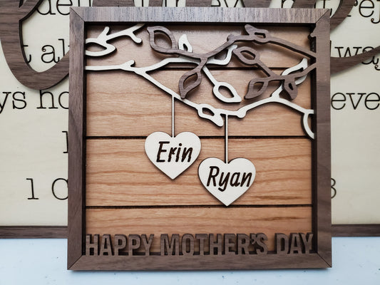 Customized Family Tree Sign | Erin' Spirational Crafts