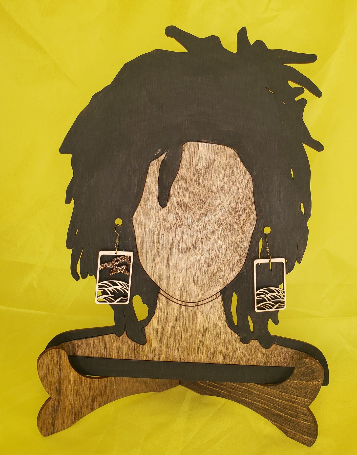 Hanafuda-style Earrings | Erin' Spirational Crafts