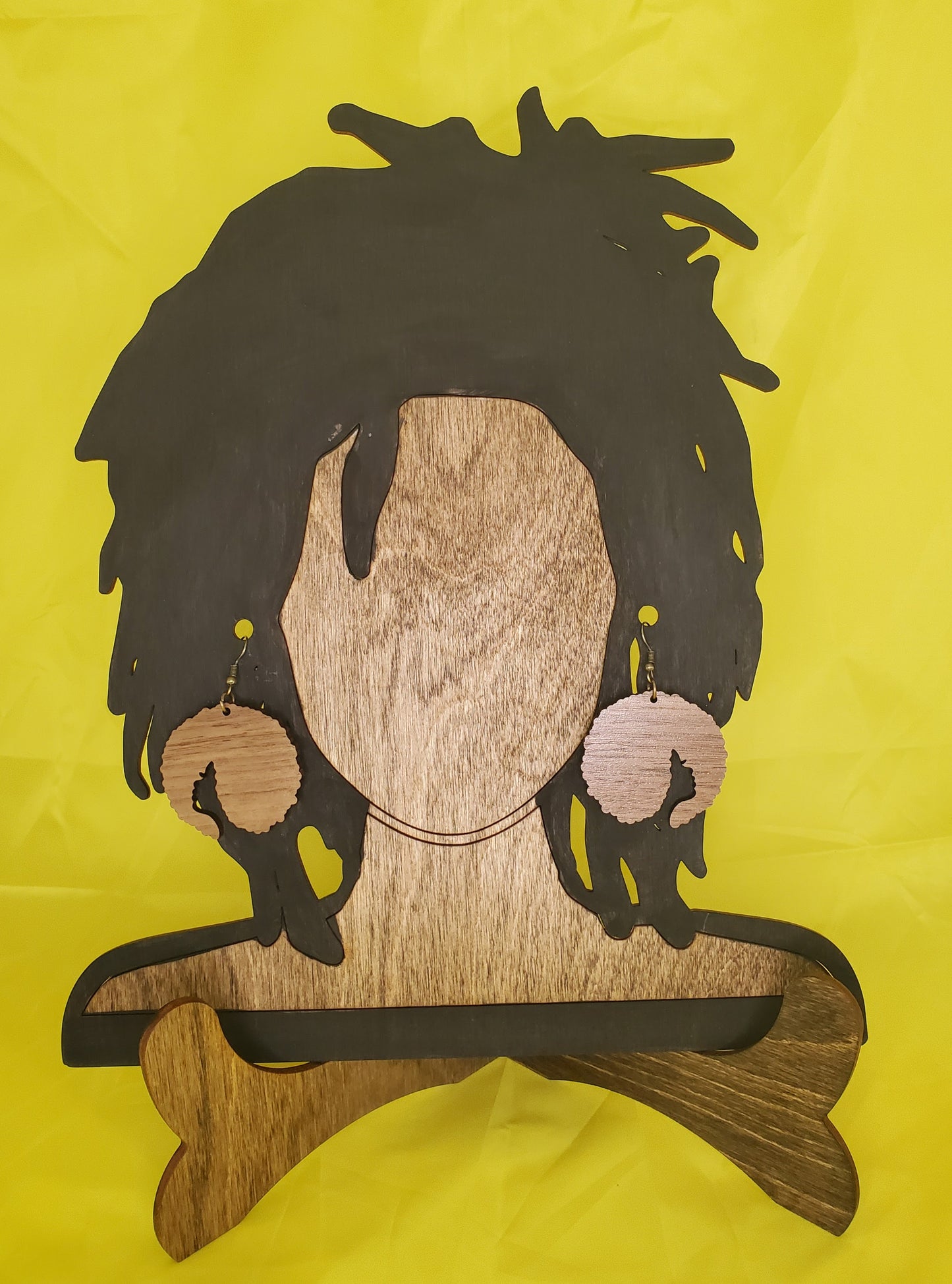 Afro Earrings | Erin' Spirational Crafts