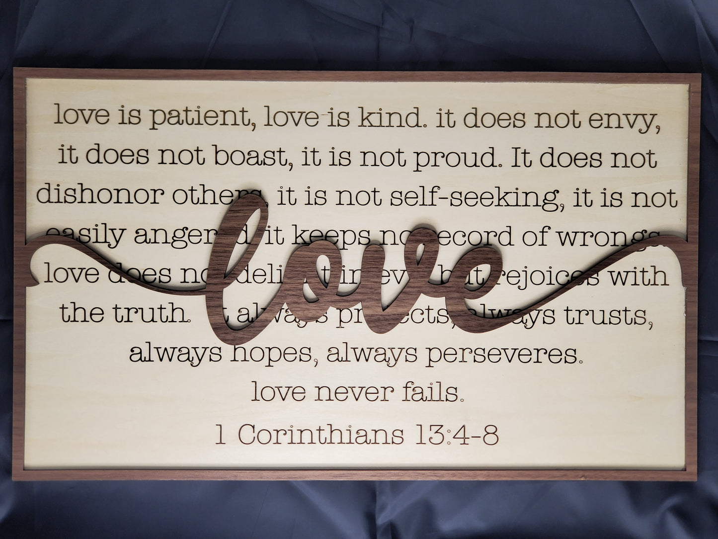 Love is Patient | Erin' Spirational Crafts