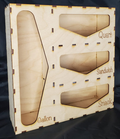 Storage Bag Holder & Organizer  | Erin' Spirational Crafts