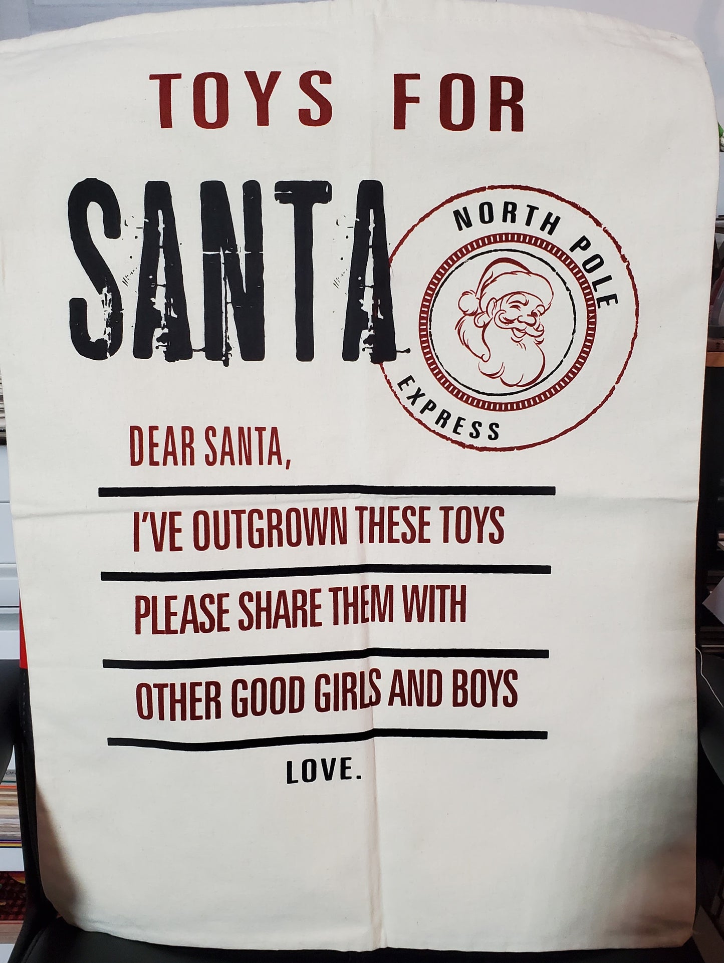 Pre-Order Santa Sacks - Just Add Name | Erin' Spirational Crafts