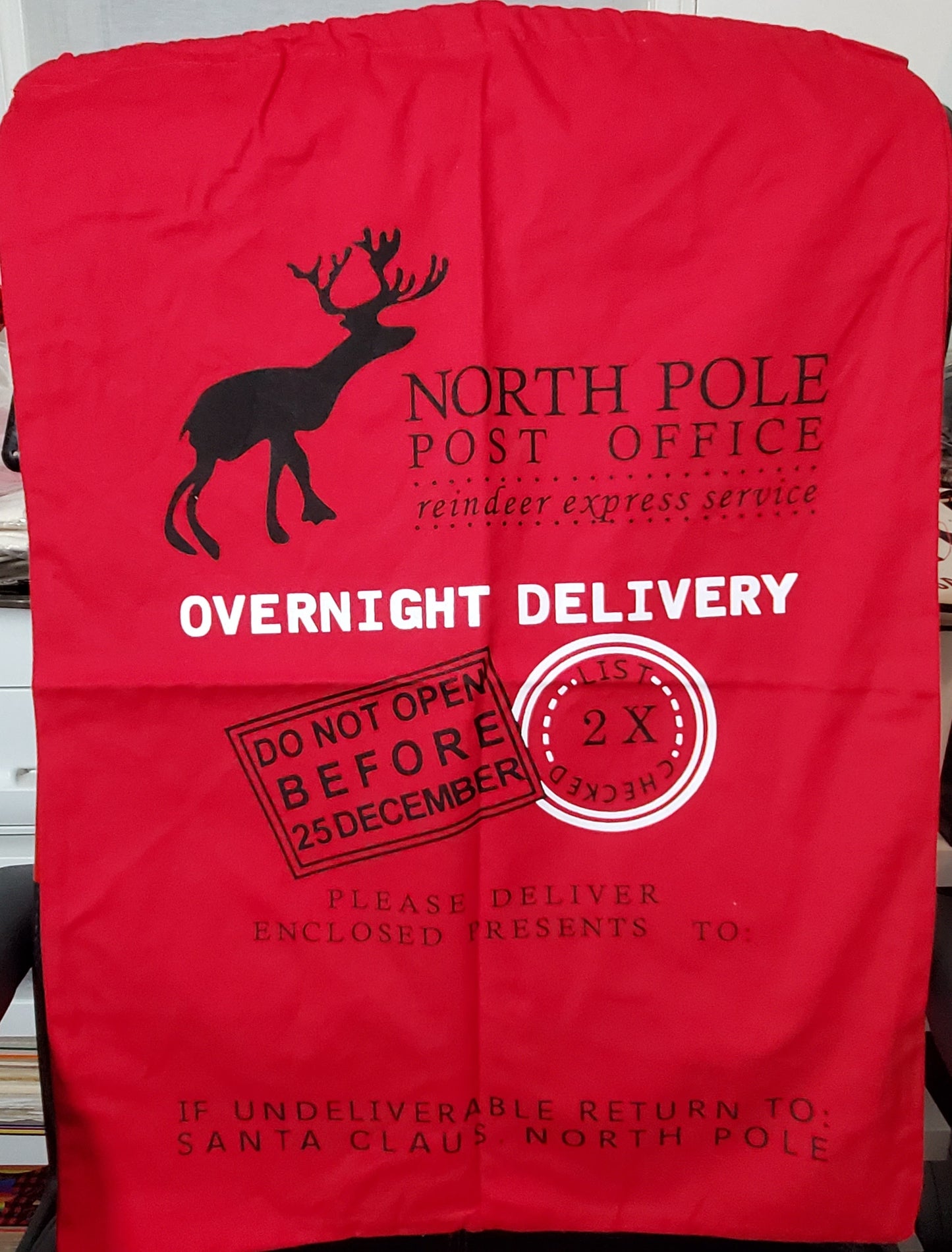 Pre-Order Santa Sacks - Just Add Name | Erin' Spirational Crafts