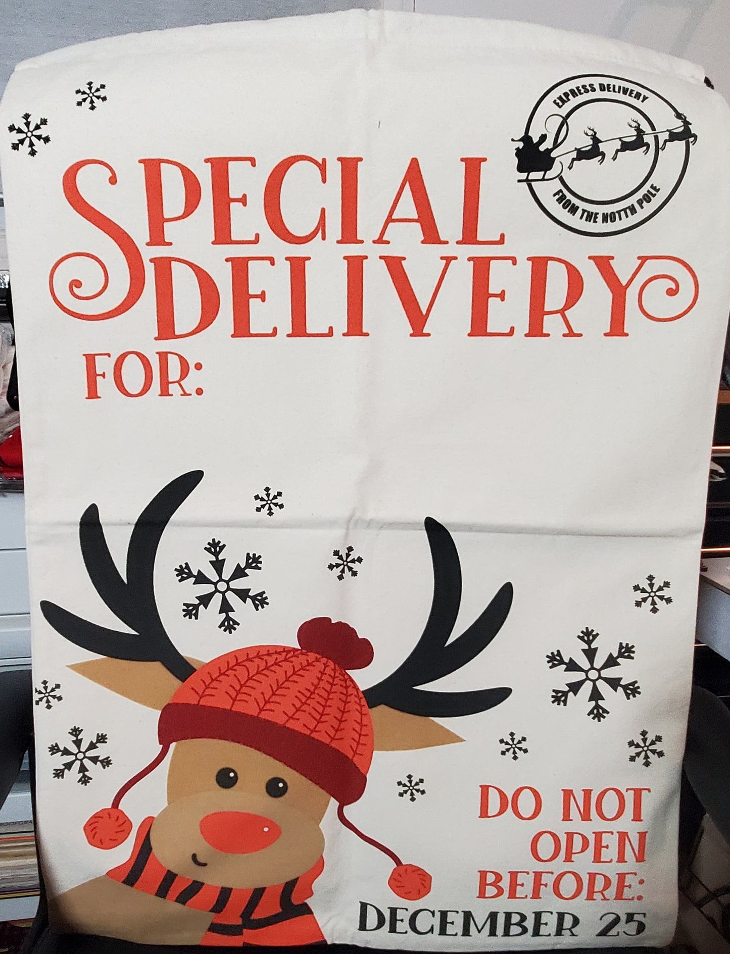 Pre-Order Santa Sacks - Just Add Name | Erin' Spirational Crafts