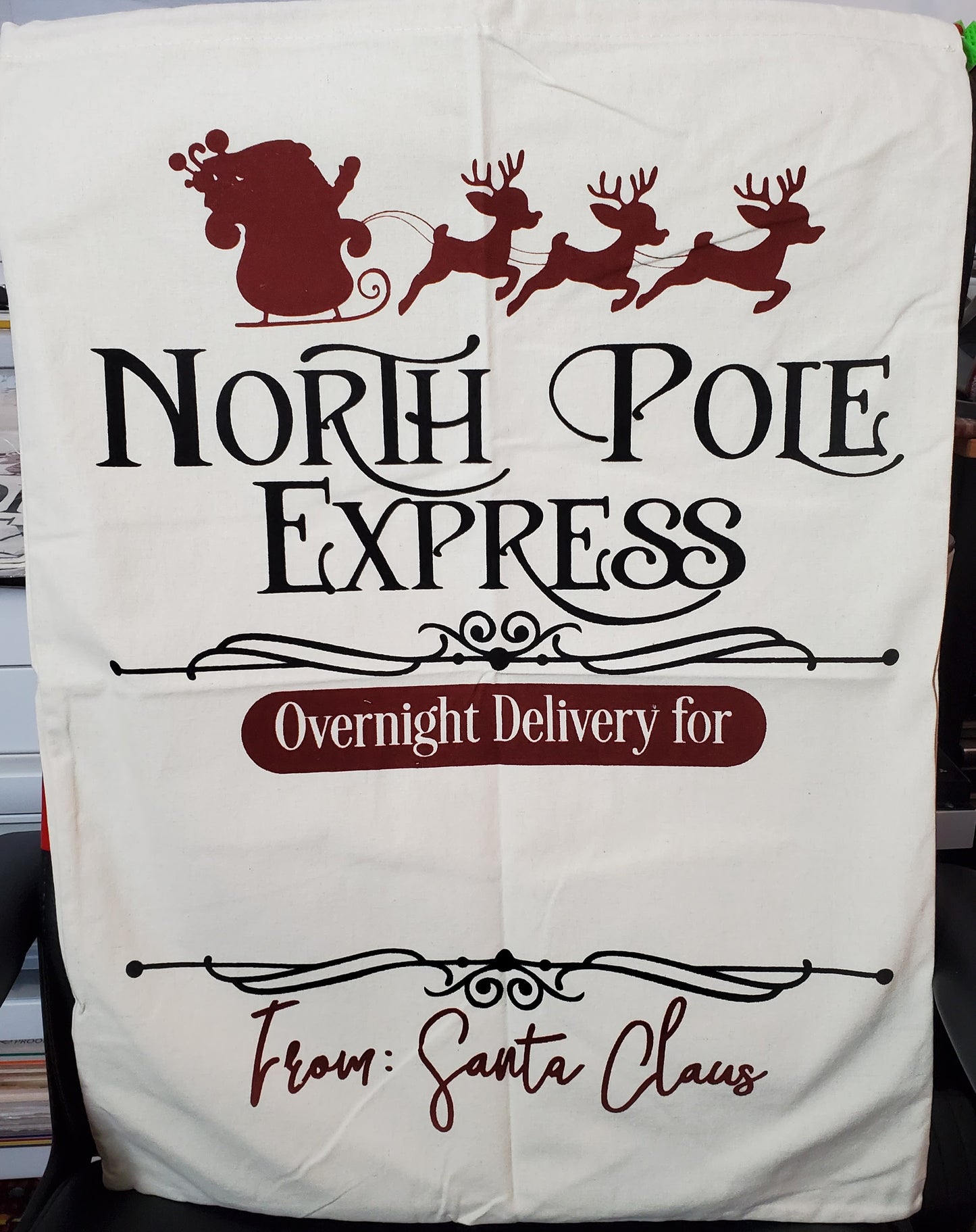 Pre-Order Santa Sacks - Just Add Name | Erin' Spirational Crafts