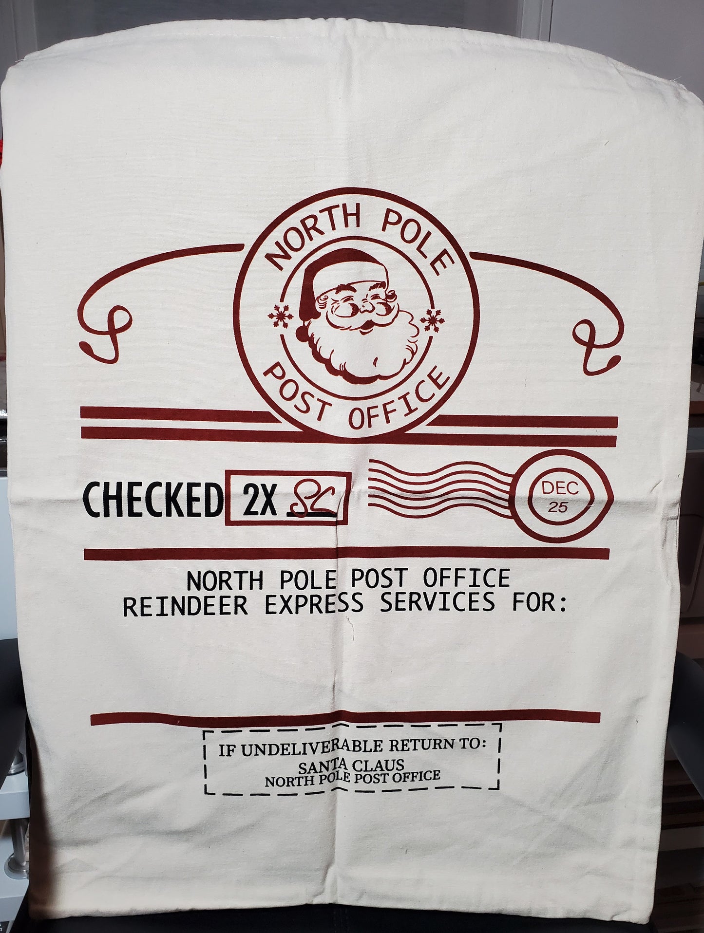 Pre-Order Santa Sacks - Just Add Name | Erin' Spirational Crafts