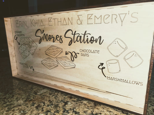 S'mores Station | Erin' Spirational Crafts