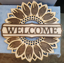 Load image into Gallery viewer, Wooden Sunflower | Erin&#39; Spirational Crafts
