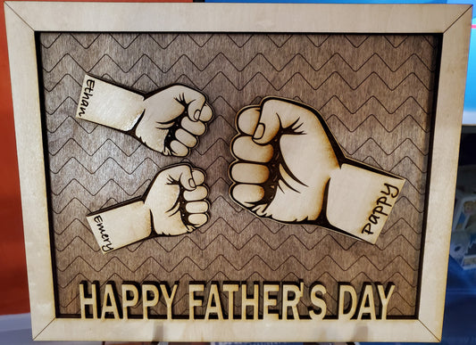 Fist Bump Sign | Erin' Spirational Crafts