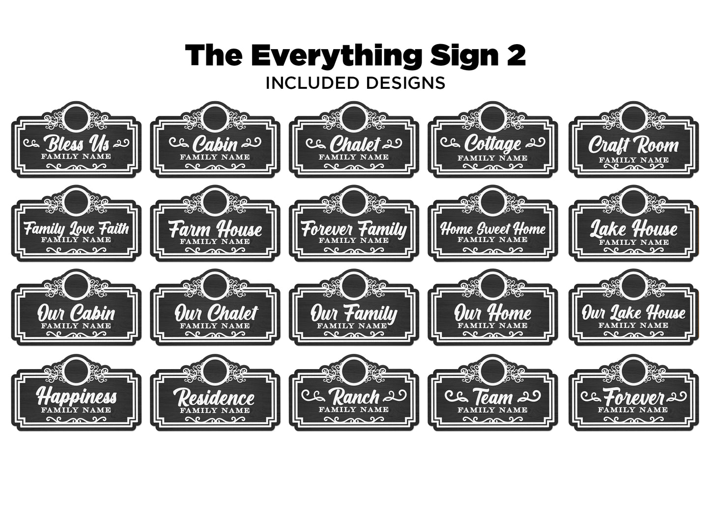 Custom Everything Sign | Erin' Spirational Crafts