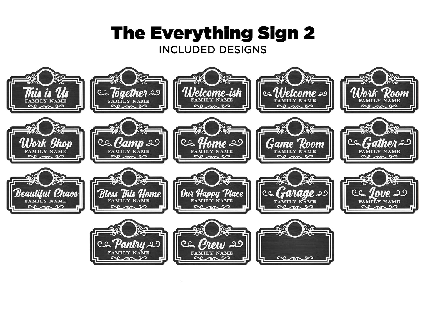 Custom Everything Sign | Erin' Spirational Crafts