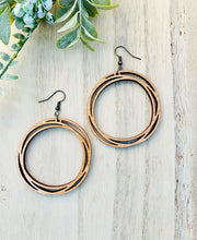 Load image into Gallery viewer, Hoop Earrings | Erin&#39; Spirational Crafts

