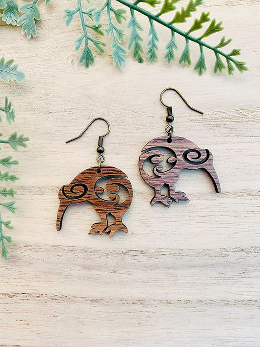 Kiwi Maori Earrings  | Erin' Spirational Crafts